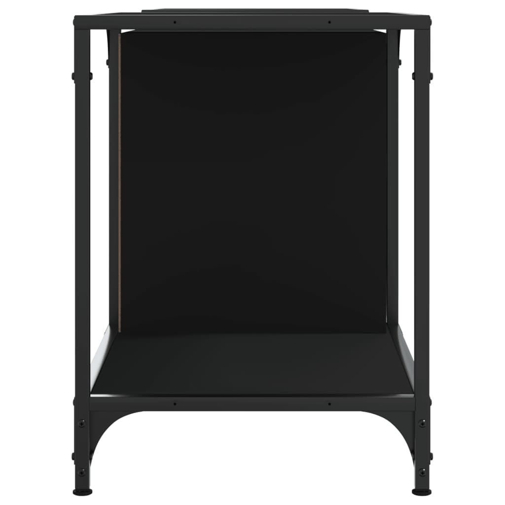 Mobile Porta TV Nero 153x37x50 cm in Legno Multistrato