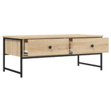 Tavolino Salotto Rovere Sonoma 101x49x39,5 cm Legno Multistrato