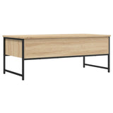 Tavolino Salotto Rovere Sonoma 101x49x39,5 cm Legno Multistrato