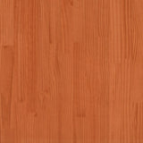 Panca da Ingresso Marrone Cera 160x28x45 cm Legno Massello Pino