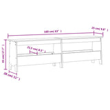 Panca da Ingresso Marrone Cera 160x28x45 cm Legno Massello Pino