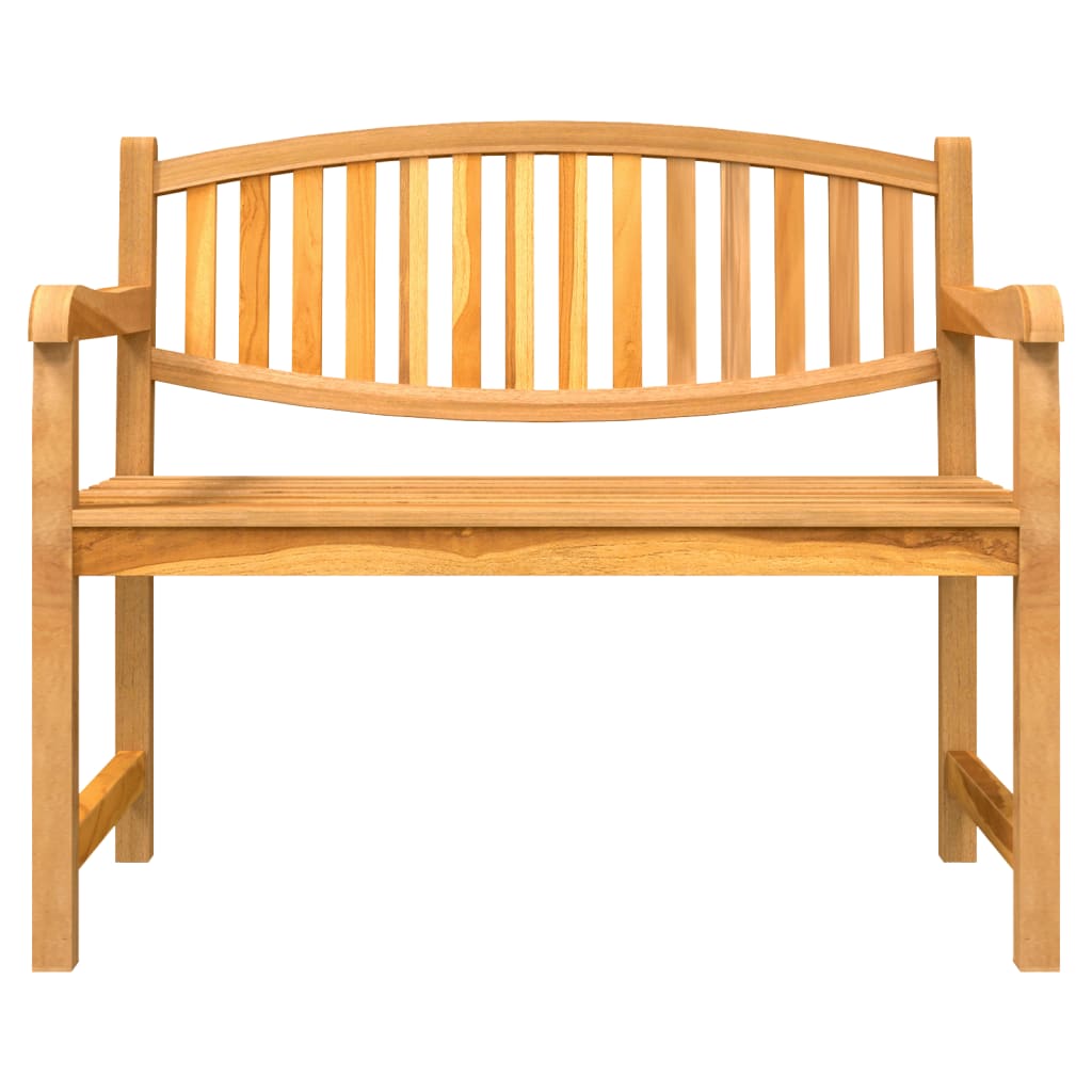Set da Pranzo per Giardino 5 pz in Legno Massello di Teak
