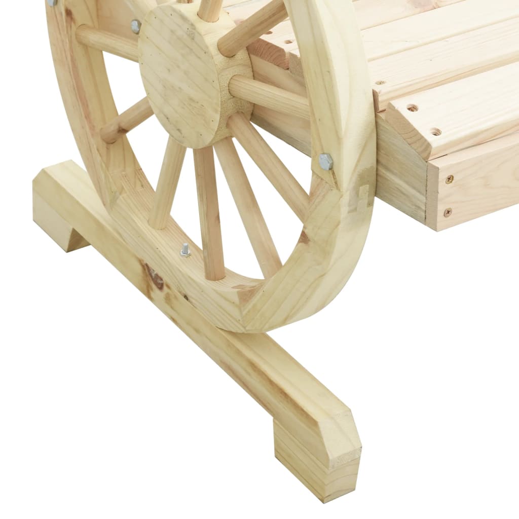 Sedie da Giardino Adirondack 4 pz in Legno Massello di Abete