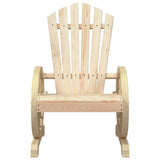 Sedie da Giardino Adirondack 2 pz in Legno Massello di Abete