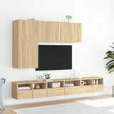 Mobile TV a Parete Rovere Sonoma 100x30x41 cm