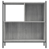 Libreria Grigio Sonoma 72x28x77,5 cm in Legno Multistrato