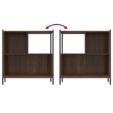 Libreria Rovere Marrone 72x28x77,5 cm in Legno Multistrato