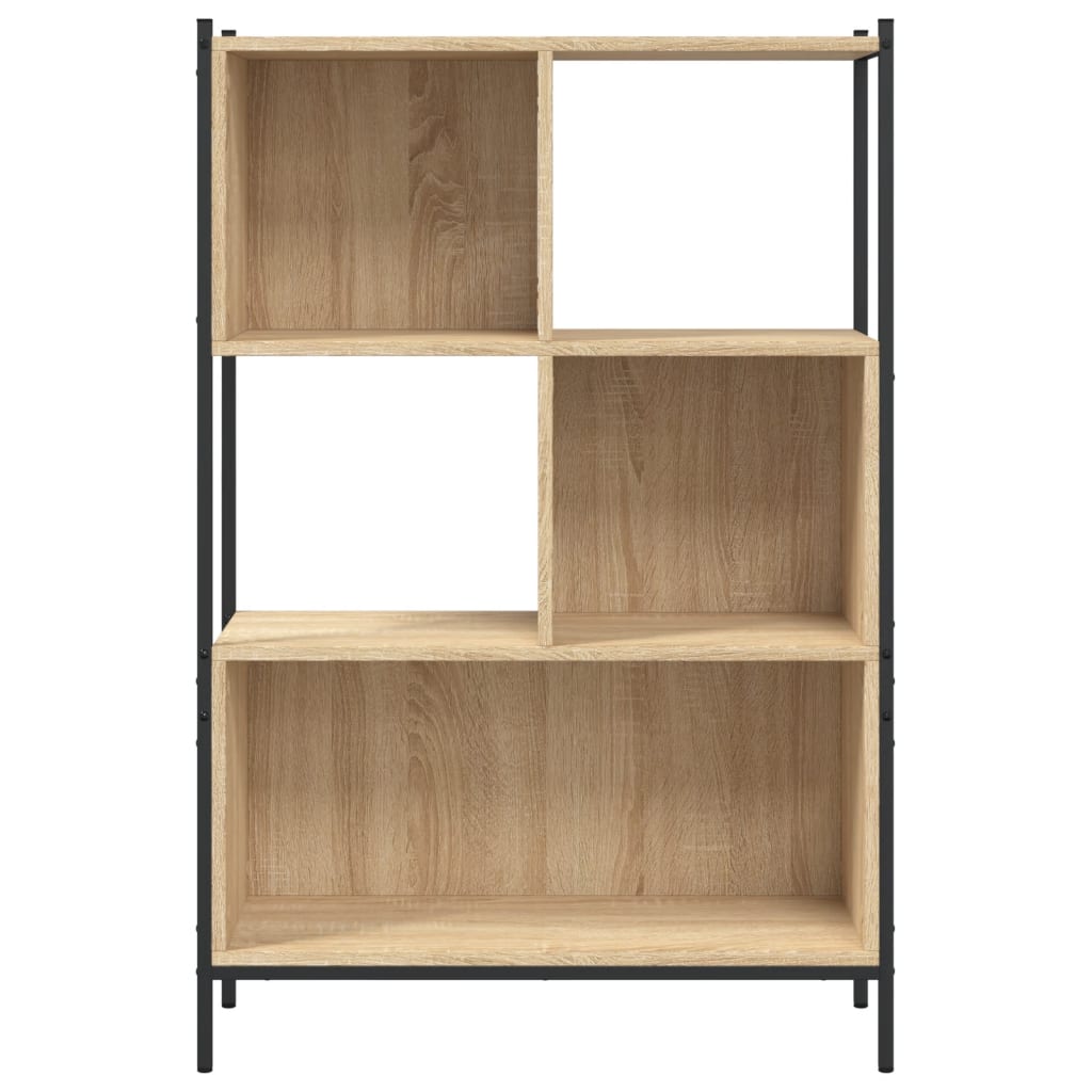 Libreria Rovere Sonoma 72x28x109 cm in Legno Multistrato