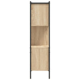 Libreria Rovere Sonoma 72x28x109 cm in Legno Multistrato