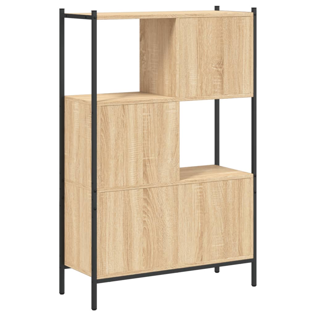 Libreria Rovere Sonoma 72x28x109 cm in Legno Multistrato