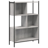 Libreria Grigio Sonoma 72x28x109 cm in Legno Multistrato