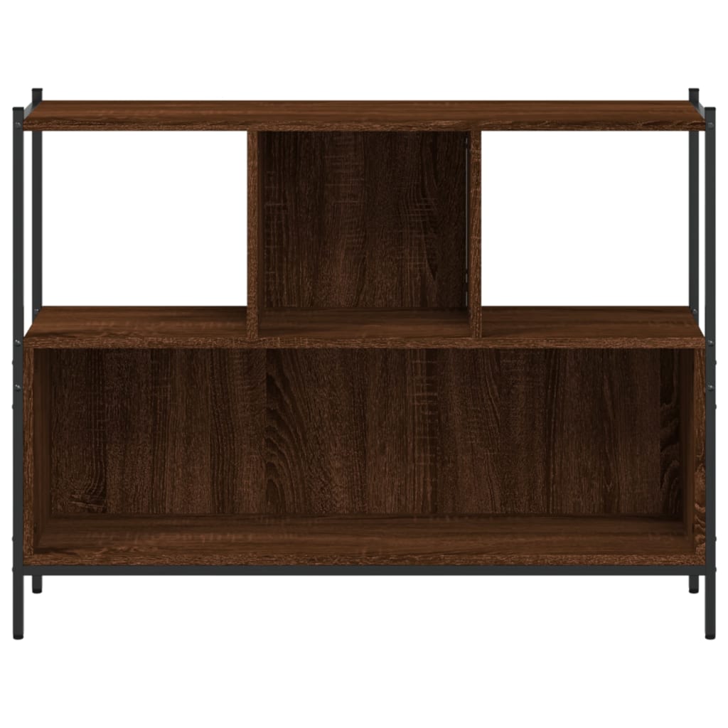 Libreria Rovere Marrone 102x28x77,5 cm in Legno Multistrato