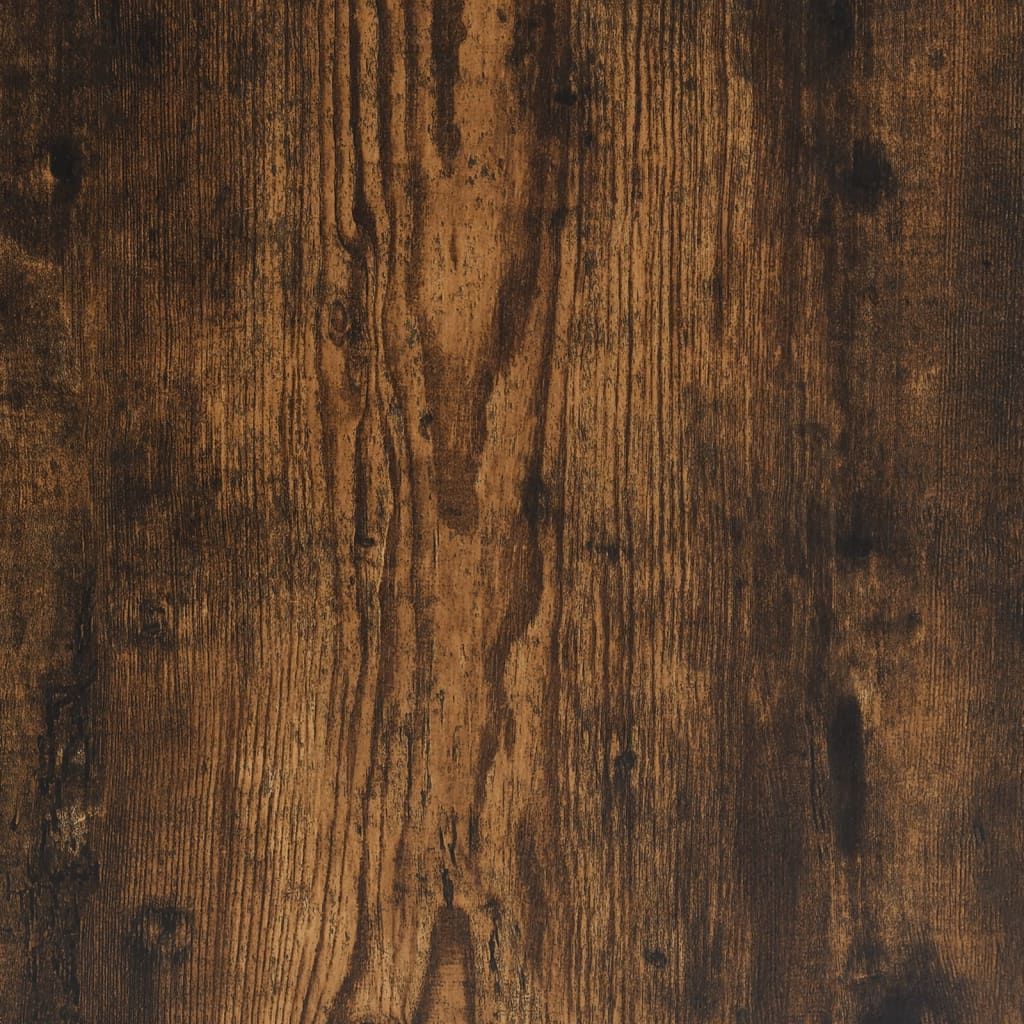 Tavolino da Salotto Rovere Fumo 90x50x45cm in Legno Multistrato