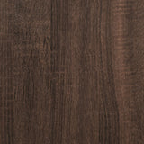 Tavolino da Salotto Rovere Marrone 91x91x40cm Legno Multistrato