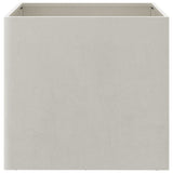 Fioriera Argento 49x47x46 cm in Acciaio Inox