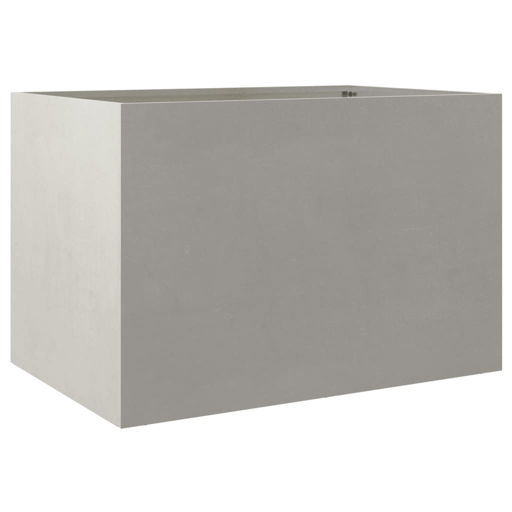 Fioriera Argento 62x47x46 cm in Acciaio Inox