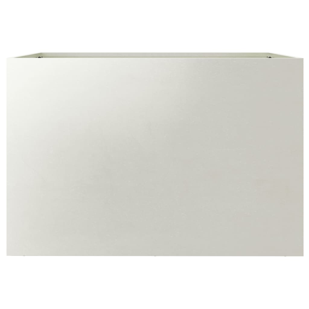 Fioriera Argento 62x47x46 cm in Acciaio Inox