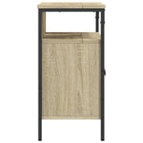 Mobile Lavabo Bagno Rovere Sonoma 60x30x60 cm Legno Multistrato