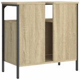 Mobile Lavabo Bagno Rovere Sonoma 60x30x60 cm Legno Multistrato