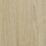 Mobile Lavabo Bagno Rovere Sonoma 80x30x60 cm Legno Multistrato