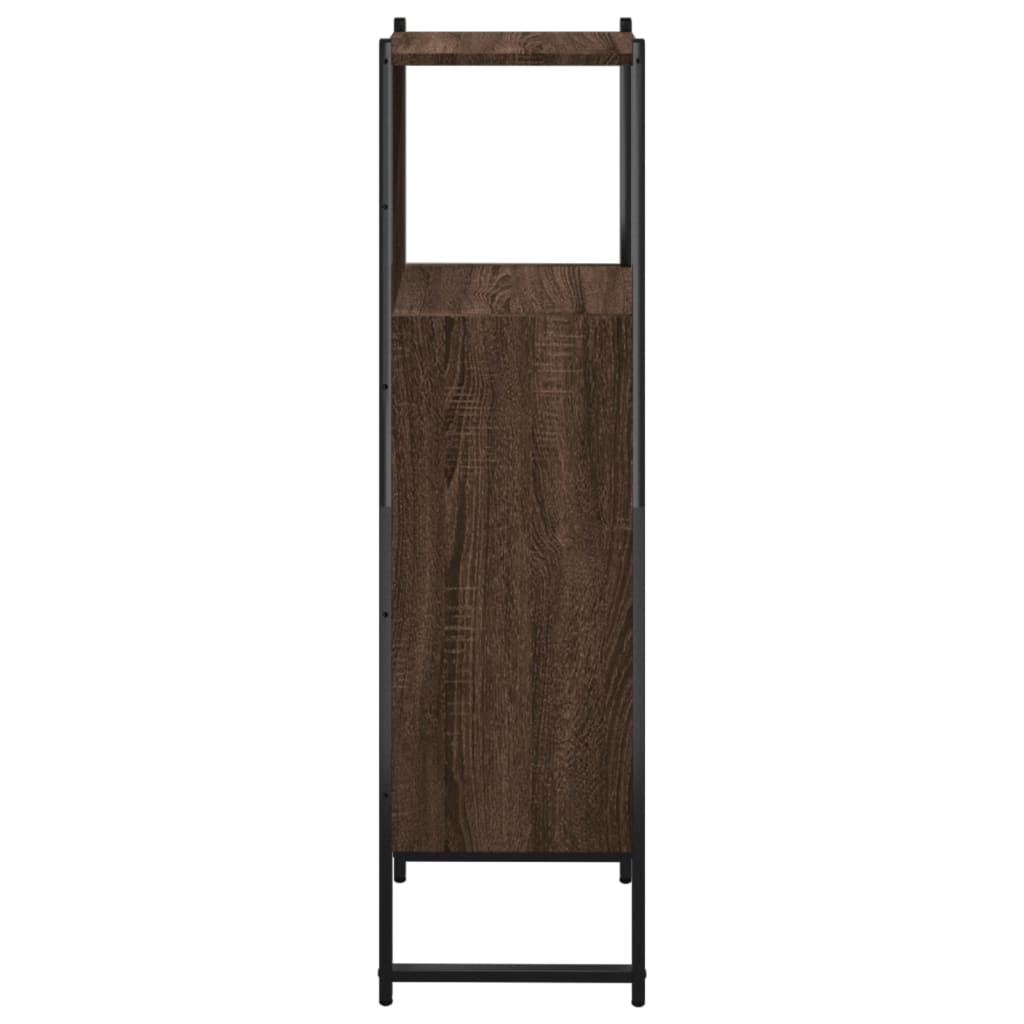 Mobile da Bagno Rovere Marrone 33x33x120,5 cm Legno Multistrato