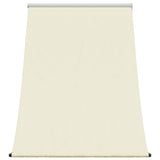 Tenda da Sole Retrattile Crema 100x150 cm in Tessuto e Acciaio
