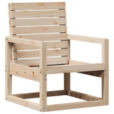 Set Salotto da Giardino 3 pz in Legno Massello di Pino