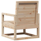 Set Salotto da Giardino 3 pz in Legno Massello di Pino