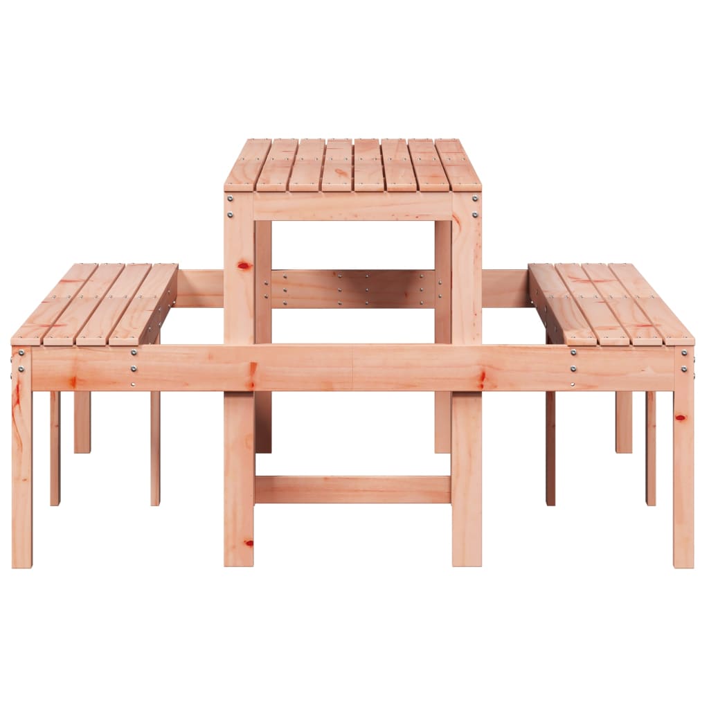 Tavolo da Picnic 160x134x75 cm in Legno Massello di Douglas