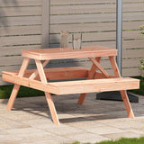 Tavolo da Picnic 105x134x75 cm in Legno Massello di Douglas