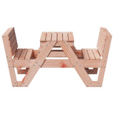 Tavolo da Picnic per Bambini 88x122x58cm Legno Massello Douglas