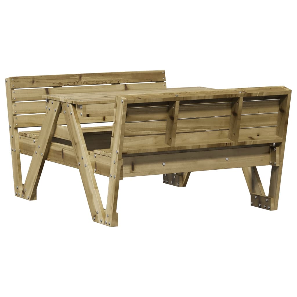 Tavolo da Picnic per Bambini 88x122x58 cm Legno Impregnato Pino