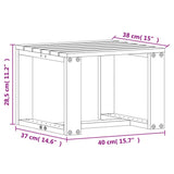 Set Salotto da Giardino 3 pz in Legno Impregnato di Pino