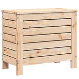 Poggiapiedi da Giardino 62x31,5x52 cm Legno Massello di Pino