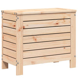 Poggiapiedi da Giardino 62x31,5x52 cm Legno Massello di Pino