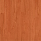 Poggiapiedi Giardino Marrone Cera 62x31,5x52 cm Massello Pino