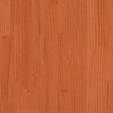 Poggiapiedi Giardino Marrone Cera 62x63,5x32 cm Massello Pino