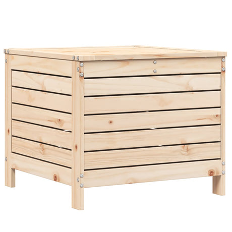 Poggiapiedi da Giardino 62x63,5x53,5 cm Legno Massello di Pino