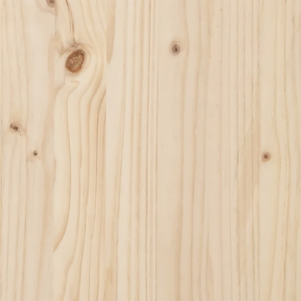 Poggiapiedi da Giardino 62x63,5x53,5 cm Legno Massello di Pino