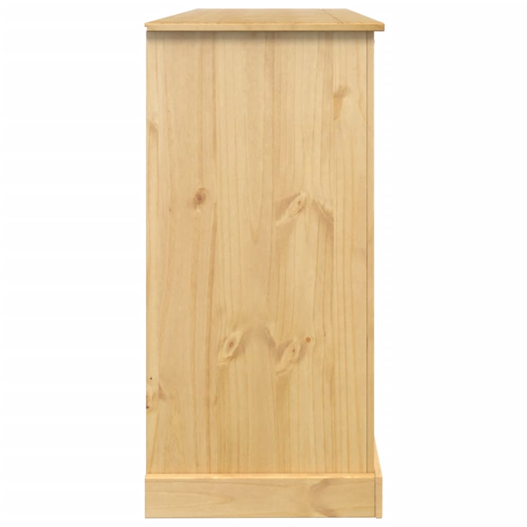 Cantinetta per Vini Corona 107,5x51x105,5cm Legno Massello Pino