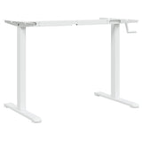 Telaio Scrivania in Piedi Bianco (94-135)x60x(70-114)cm Acciaio