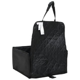 Seggiolino Auto per Cani Nero 45x45x25/55 cm