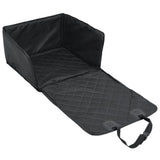 Seggiolino Auto per Cani Nero 45x45x25/55 cm