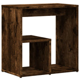 Tavolino da Salotto Rovere Fumo 50x30x50cm Legno Multistrato