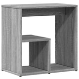 Tavolino Grigio Sonoma 50x30x50 cm Legno Multistrato