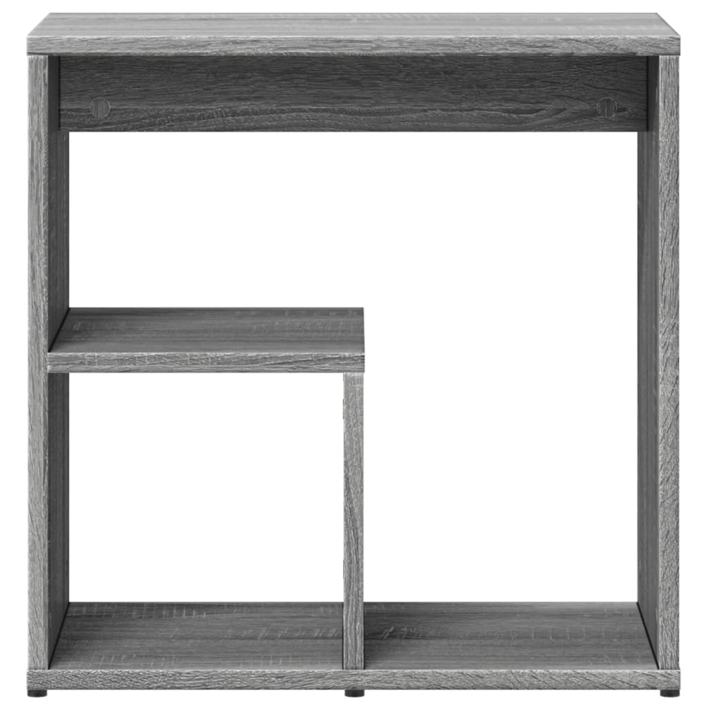 Tavolino Grigio Sonoma 50x30x50 cm Legno Multistrato