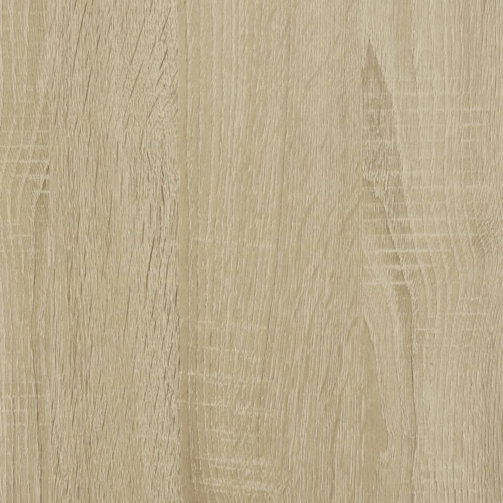 Toeletta con Specchio Rovere Sonoma 100x45x76 cm