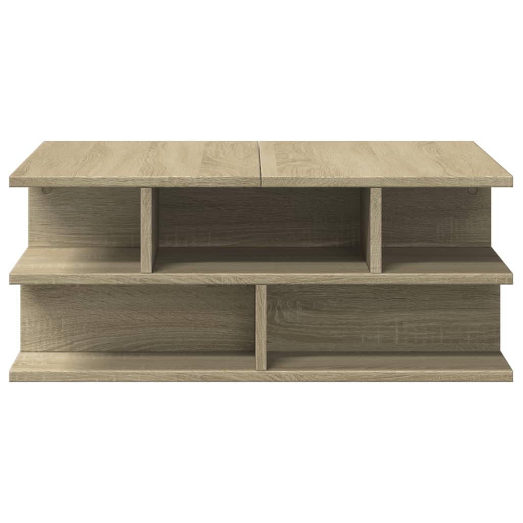 Tavolino da Salotto Rovere Sonoma 70x70x29 cm Legno Multistrato