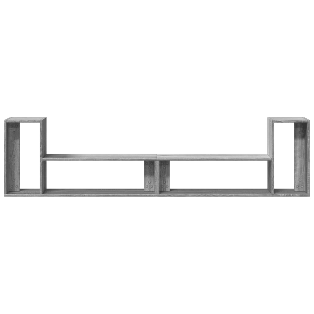 Mobili TV 2 pz Grigio Sonoma 100x30x50 cm in Legno Multistrato