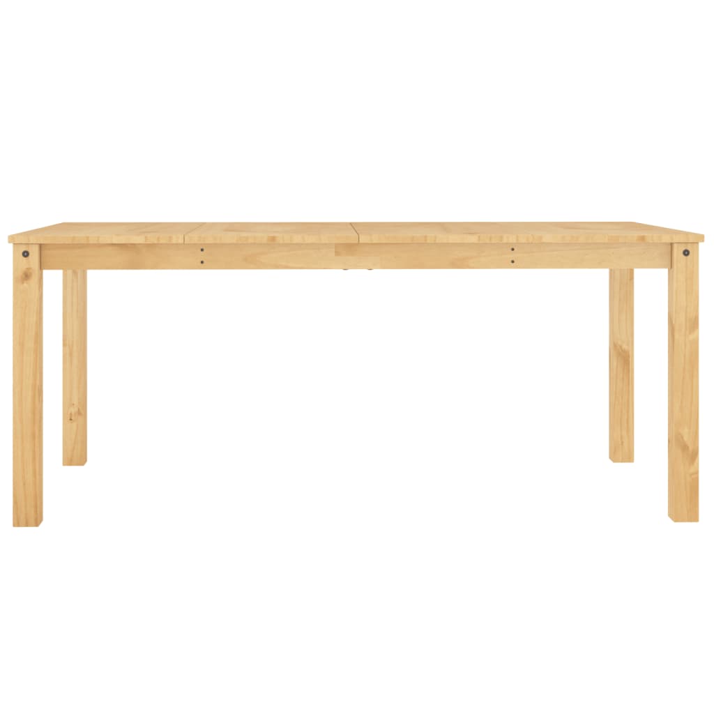 Tavolo da Pranzo Panama Grigio 180x90x75 cm Legno Massello Pino